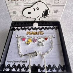 Peanuts Snoopy Charm Bracelet