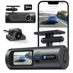 Kolvt 4K Dual Dash Cam Front and Rear 4K/1080P Full HD Dash Camera for Cars 🚙 