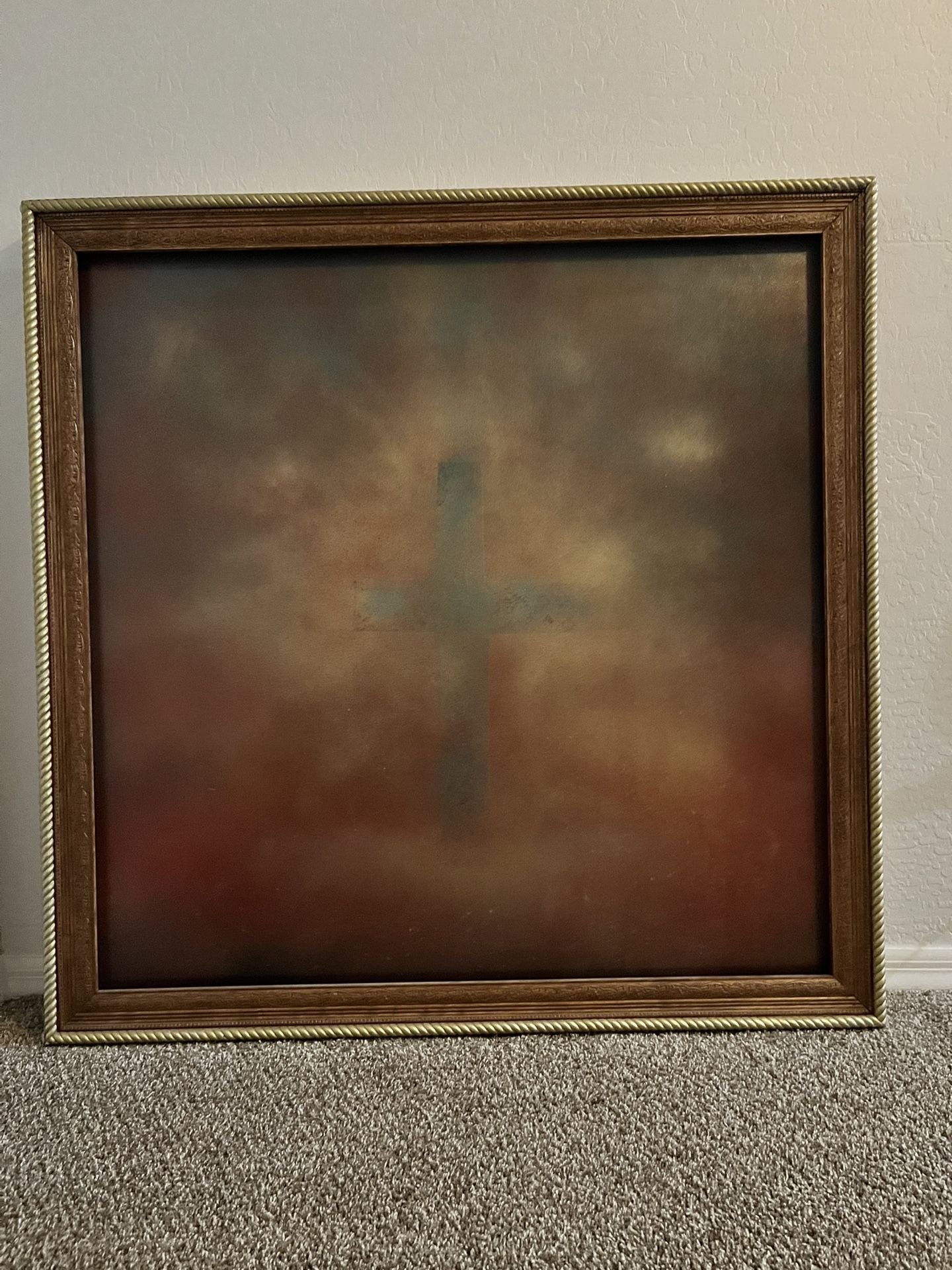 Large Cross Painting