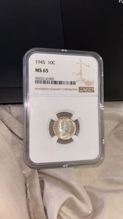 Certified coin 1945