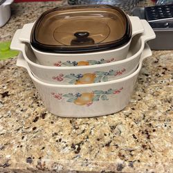 Corning ware bake set