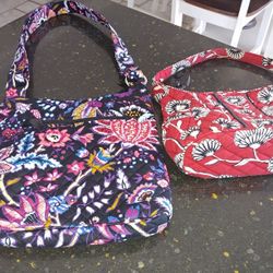 Vera Bradley Pocketbooks (2) Shoulder Bag And Small Bag