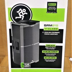 Mackie SRM215 Powered PA Speaker 15 Inch Loudspeaker Bluetooth App Control 2000 Watts 🚨 Payment Options Available 🚨 No Credit Needed 🚨 