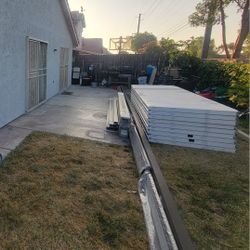 Pergola Aluminum Wood 