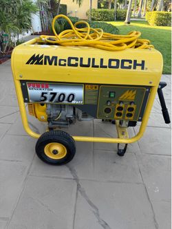 Powerful 5700 Watt Home Generator for Hurricane Season