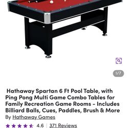 Multi-game Table For Sale. ( Pool&PingPong)
