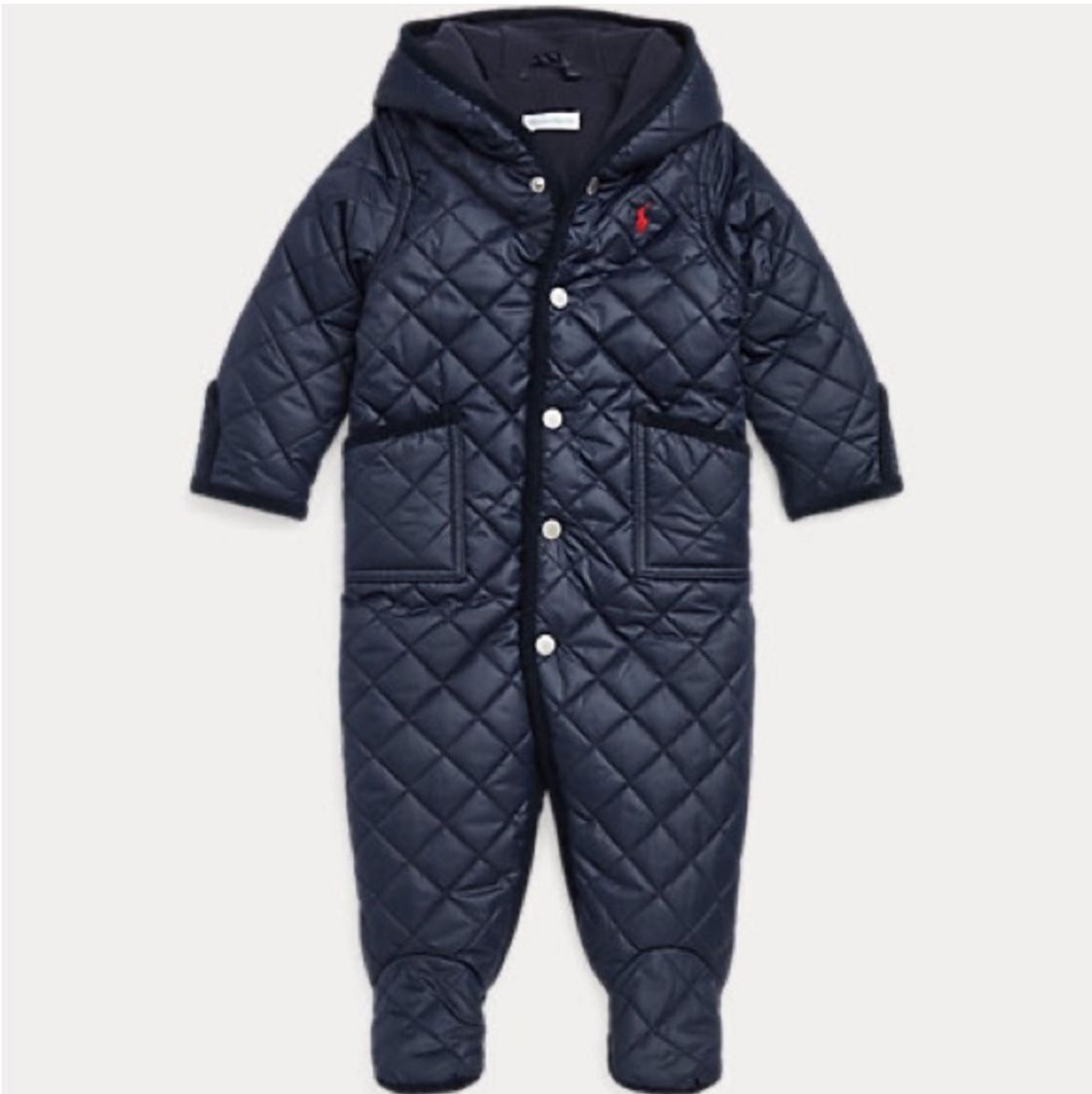 Ralph Lauren- Hooded Barn Bunting (6 Months)