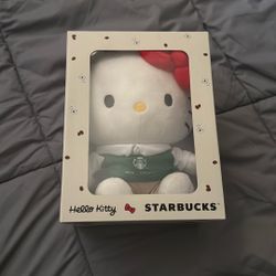 Hello Kitty Starbucks Plushie