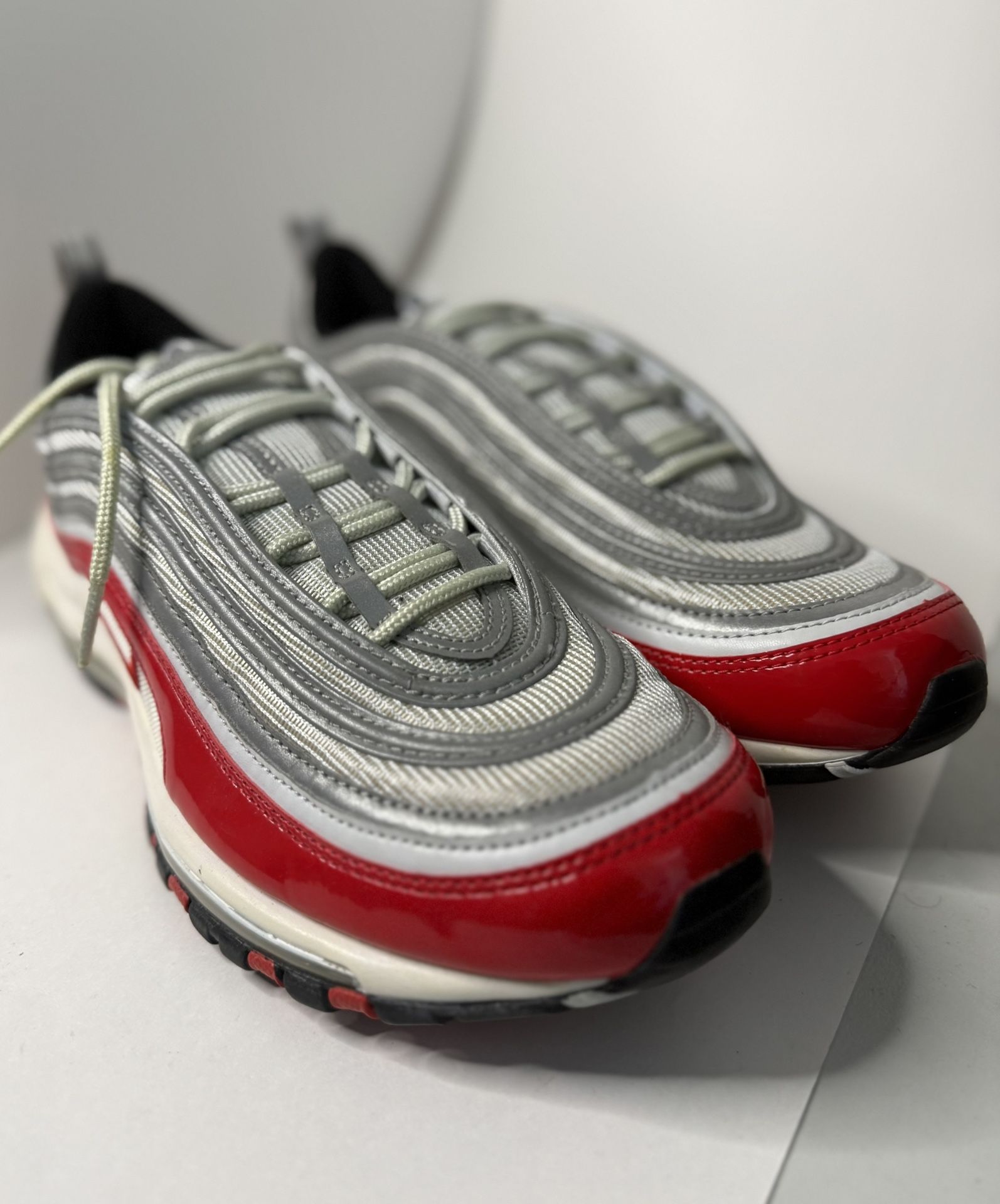 Nike Air Max 97 Pure Platinum Red University