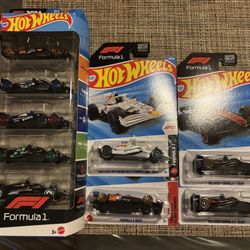 Hot Wheels Formula 1 Cars / $6 Each / 5 Pack $20