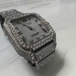 Moissanite Cartier Watch
