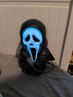 Ghostface light up halloween decoration