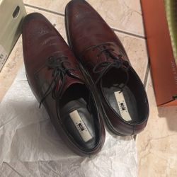 Brown Dress Shoes Men Used Good Condition
