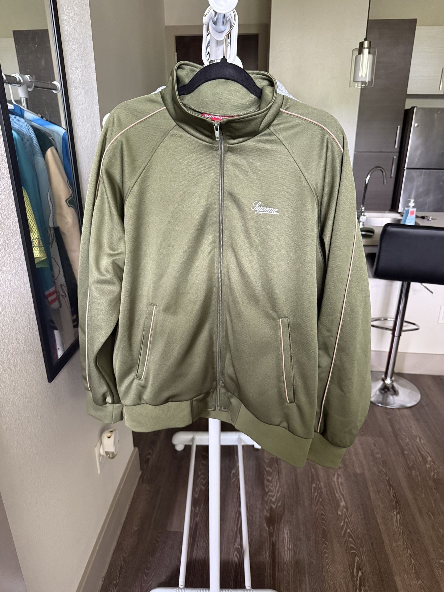 Supreme Tricot Track Suit Olive