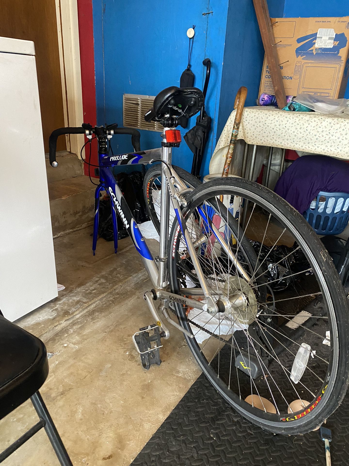 Bike (blue Silver)