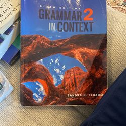 Grammar 2 in context