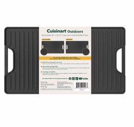 Cuisinart 2-in-1 Cast Iron Reversible Griddle Plate Brand New