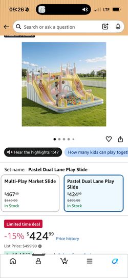 Inflatable bounce house