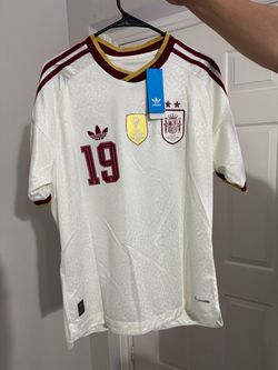 Spain 2 stars champions jersey