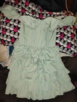 Sugar Thrillz Green Dress Dolls Kill