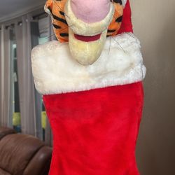 Vintage Tigger Christmas Stocking