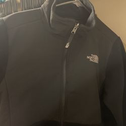 The North Face Girls Youth Denali Jacket Fleece Coat Black Size XL 18