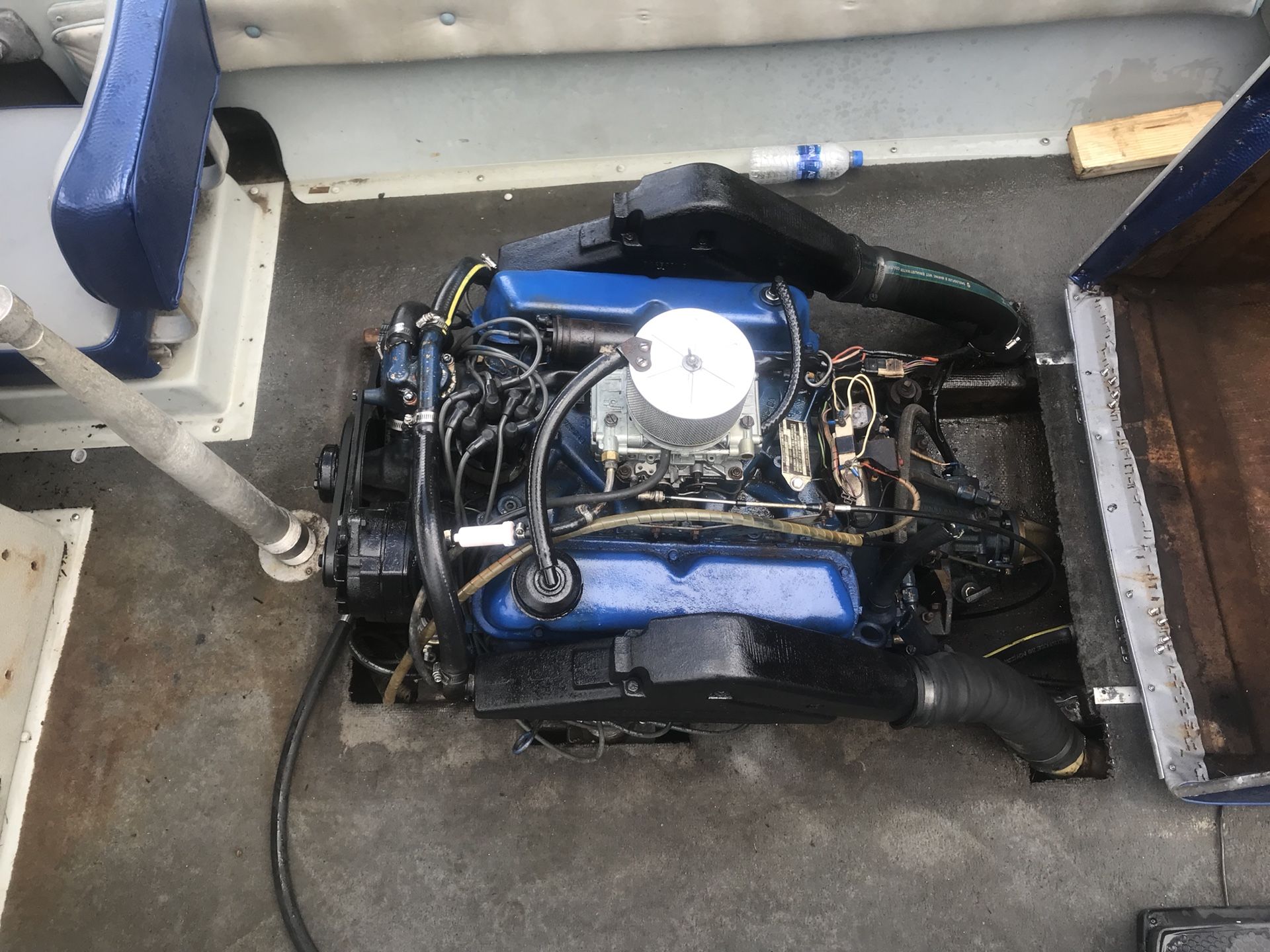 TURN KEY 351W FORD WINDSOR INBOARD SKI BOAT ENGINE, RUNS GREAT FRESHWATER USED!