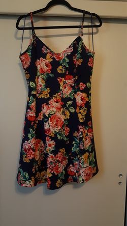 Flowery dress 1XL