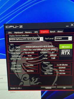 MSI Gaming PC - NVIDIA RTX 4070 SUPER