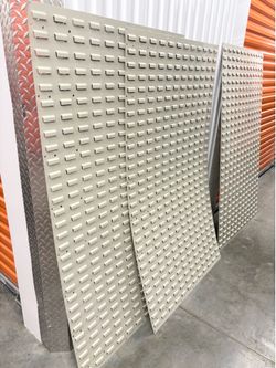 3 Large Louvered Panels