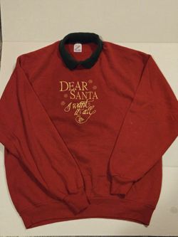 Vintage Christmas Pullover Sweatshirt 