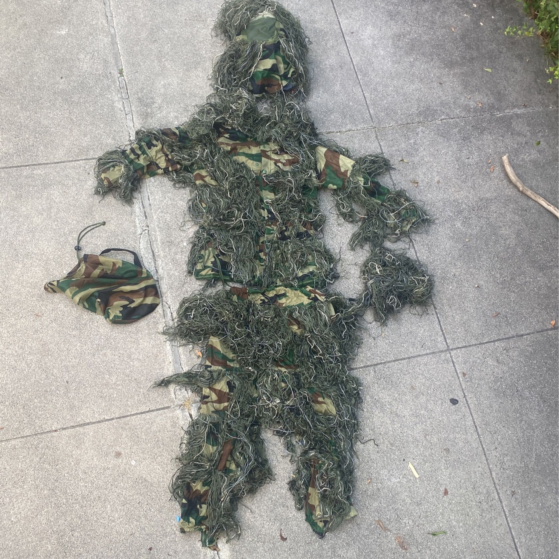 Kids Gillie Suit Dress Up Costume Halloween