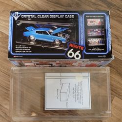 Pioneer Plastics Clear Acrylic Case for 1:24 Scale Cars, 9" x 4.38" x 4.13"