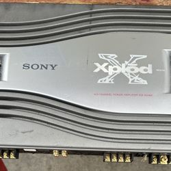 Amplificador usado, pero en buen estado buena marca para vos a buen precio