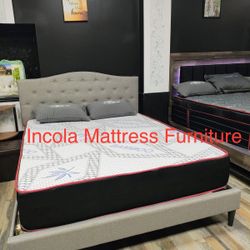 Queen Mattress - Double Sides - Come With Free Box Spring - Free Delivery 🚚 Today To Reasonable Distance 