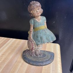 Antique Cast Iron Doorstop