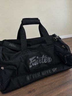 Fairtex Black Gym Duffle Bag NEW