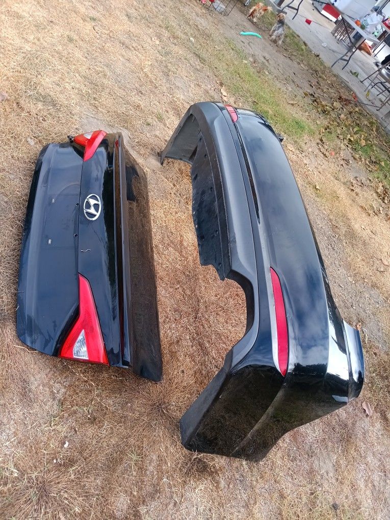 2015 2016 2017 Hyundai Sonata Parts Trunk Back Bumper