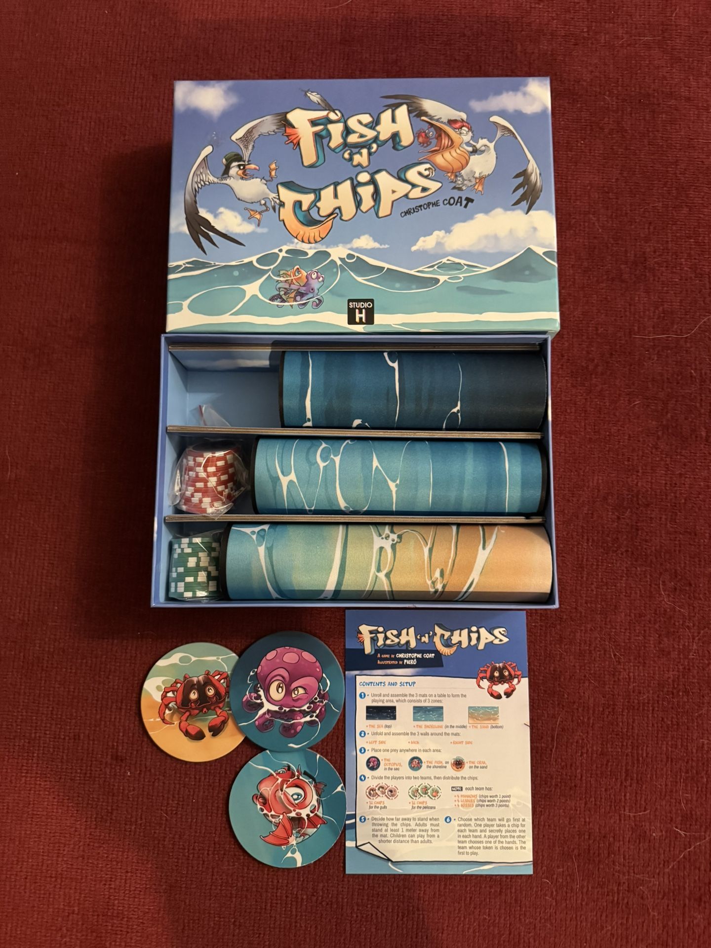 NEW!! Fish ‘N’ Chips Kids Family Game Christmas Gift