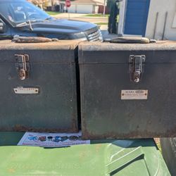 2 Craftsman Vintage Power Toolboxes Good For Display 