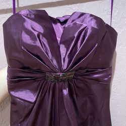 Dark Purple Dress 