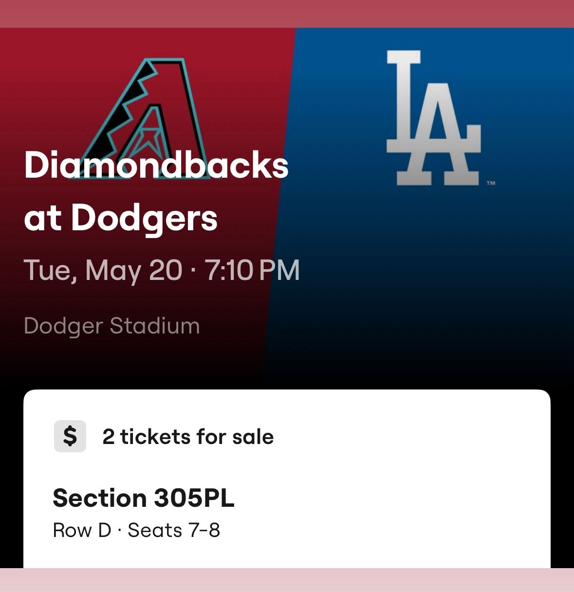 Dodgers Tickets