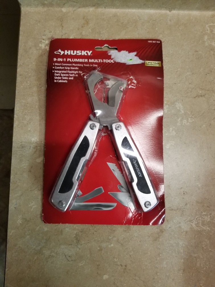 Husky 9-in-1 Plumber Multi-Tool
