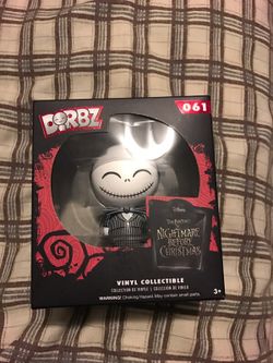 DORBZ Nightmare Before Christmas Vinyl Figure Collectable