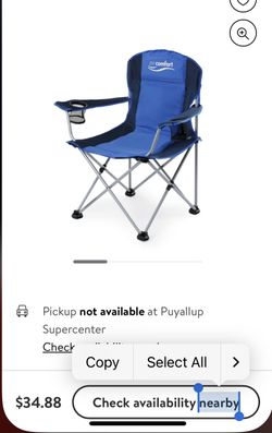 Ozark Trail Air Comfort Camping Chairs 