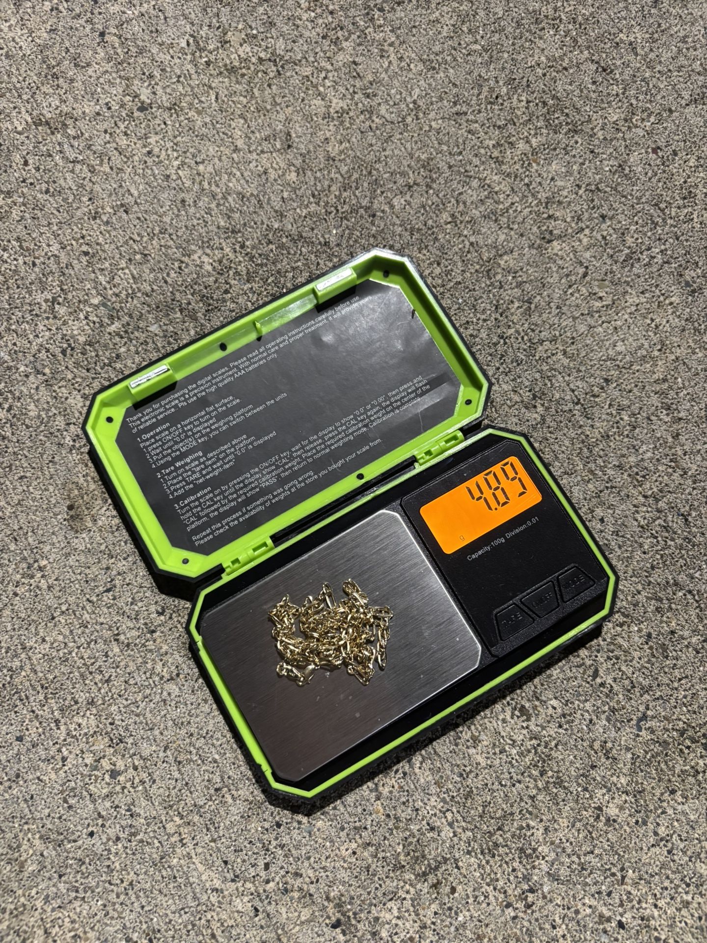 14k Gold Chain 24”