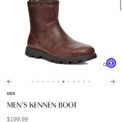 UGG MEN'S KENNEN BOOT NEW SIZE 11 