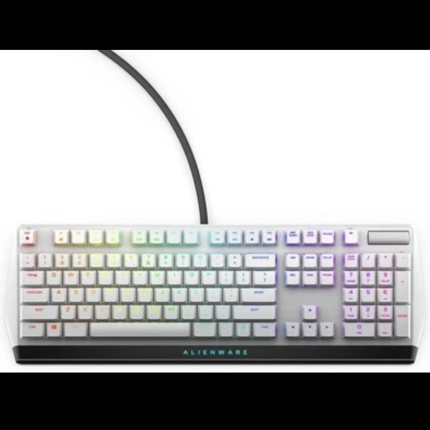 Alienware AW510K RGB Mechanical Gaming Keyboard - Lunar Light BrandNew