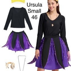 Ursula Little Mermaid Halloween Women Costume Small 