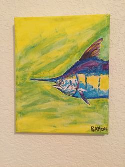 Original 8in x 10in painting